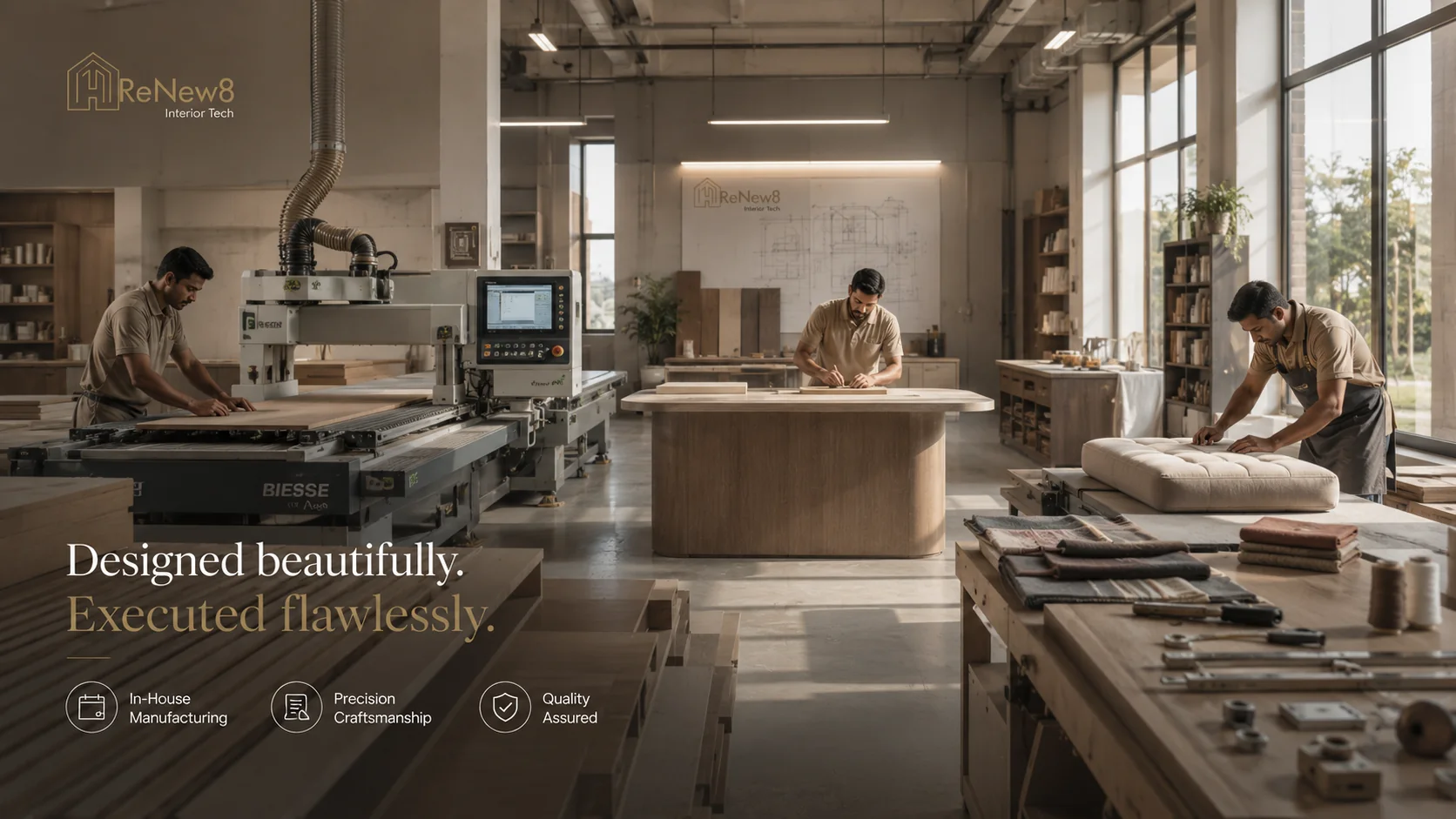 Renew8 manufacturing capability visualisation